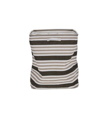 House Doctor - Store Storage basket - Brown stripe (205720004)