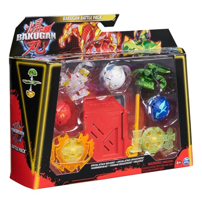 Bakugan - 3.0 Battle Pakke - Rød