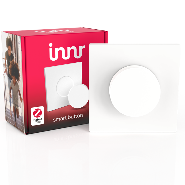 Innr - 1-Key Smart Button - Kontrollera dina Innr Zigbee- och WiFi-lampor enkelt och smidigt.