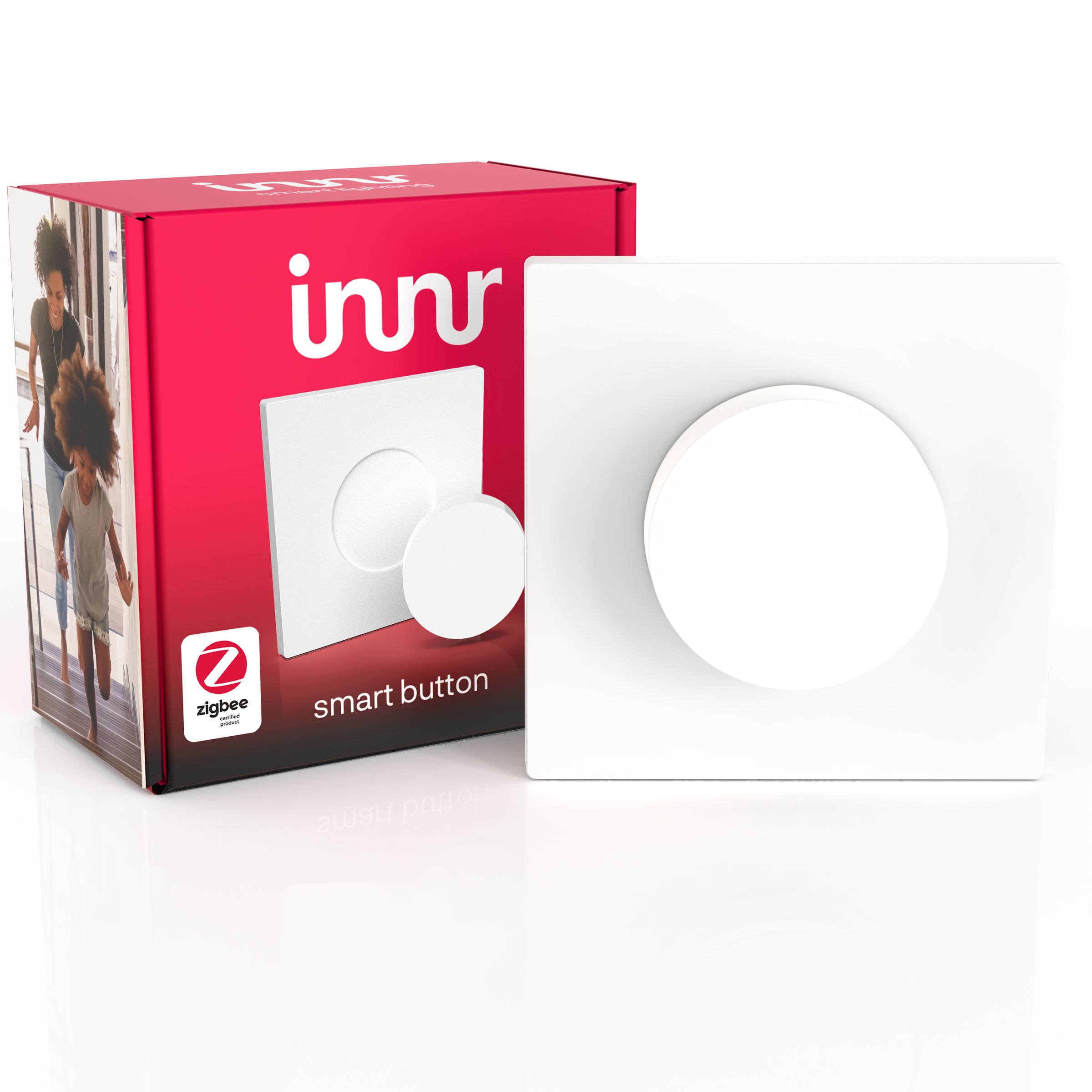 Innr - 1-Key Smart Button - Styr dine Innr Zigbee- og WiFi-lys ubesværet