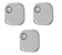 Shelly - 3xBLU Button 1 - White - Bundle thumbnail-1