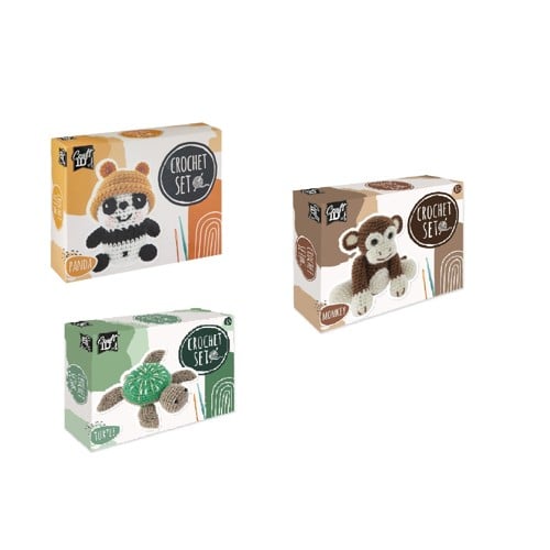 Craft ID - Virkpaket - Djungeldjur - Bundle