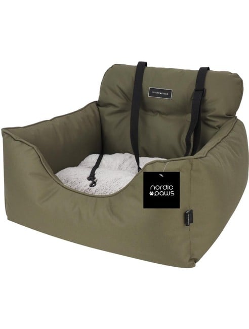 Nordic Paws - Car seat Luxury Army Cozy 53x50x35cm - (697271866724)