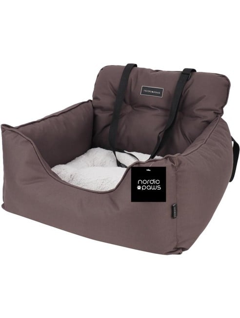 Nordic Paws - Car seat Luxury Brown Cozy - (697271866725)