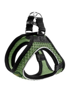 Hunter - Dog harness Hilo Comfort. XXS, green - (401673969795)