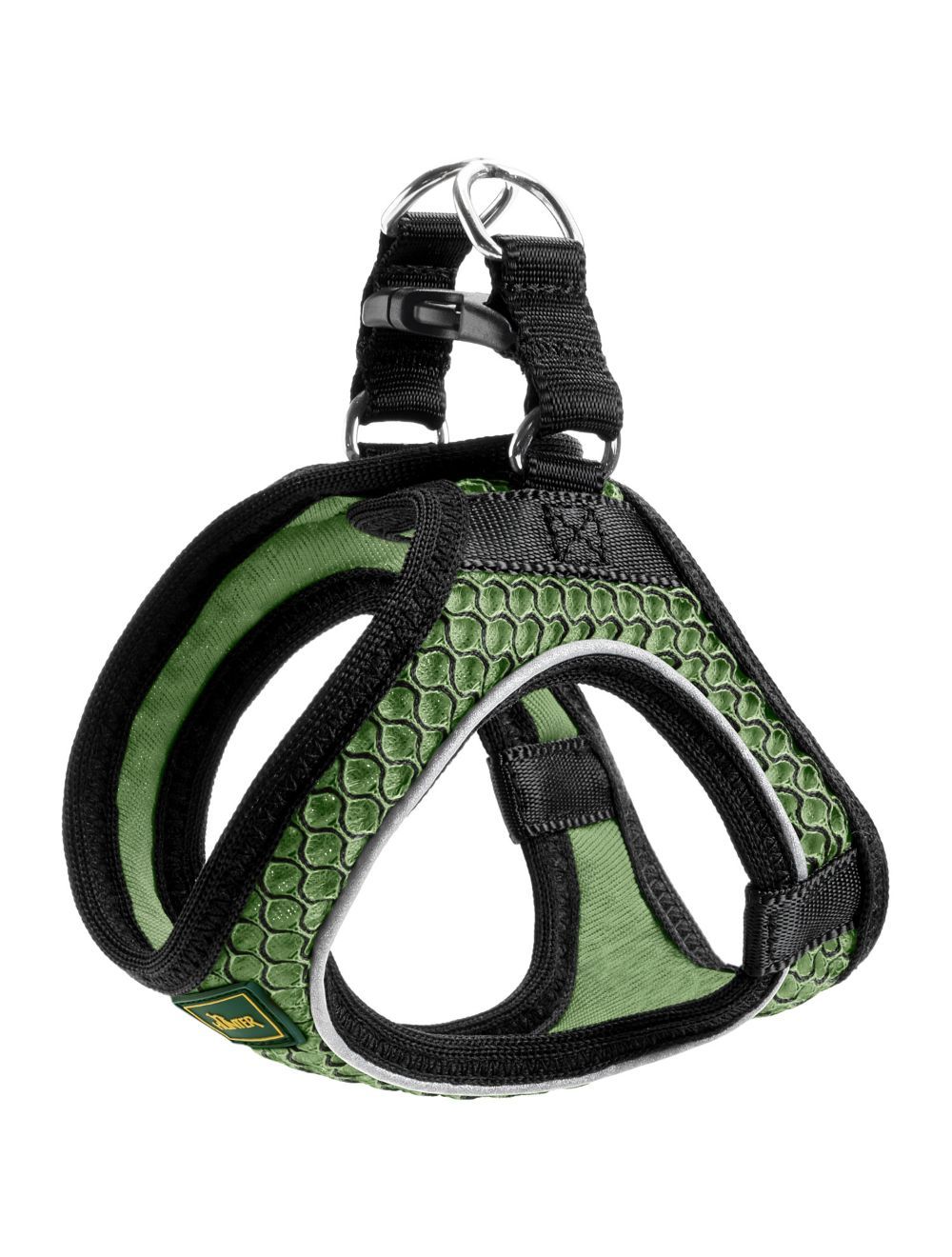 Hunter - Dog harness Hilo Comfort. XS, green - (401673969797)