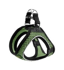 Hunter - Dog harness Hilo Comfort. XS-S, green - (401673969798)