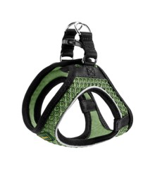Hunter - Dog harness Hilo Comfort. M-L, green - (401673969802)