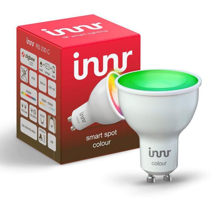 Innr - Smart Spot GU10 Color - 1-Pack - Zigbee - Elektronikk