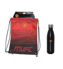 Manchester United - Gym Bag & Sport Bottle