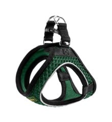 Hunter - Dog harness Hilo Comfort. XXS-XS, dark green - (401673969812)