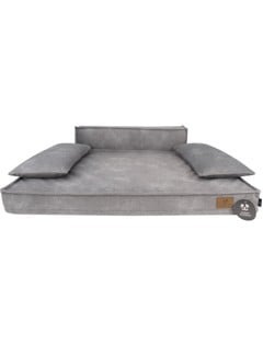 Peppy Buddies - Relax Lounge bed 90x70cm, Grey - (697271866756)