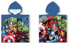 Poncho Håndklæde - 50 x 100 cm – Avengers