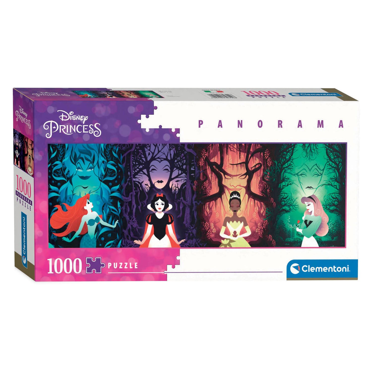 Clementoni - Panorama Puzzle 1000 pcs - Disney Princess (39722) - Leker