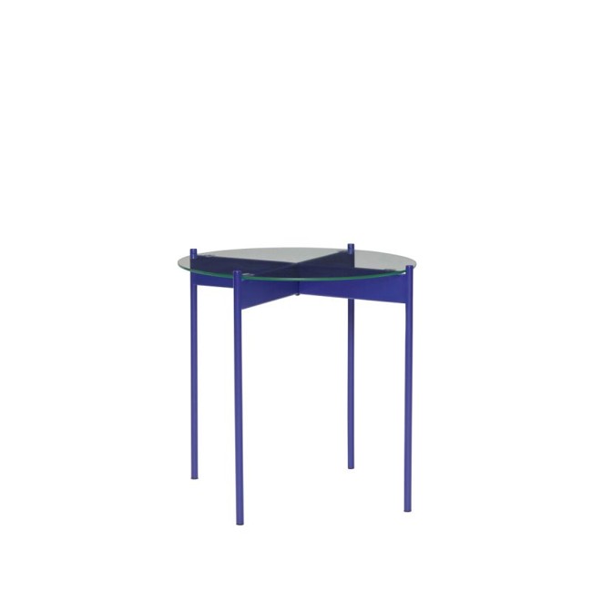 Hübsch - Beam Side Table - Blue