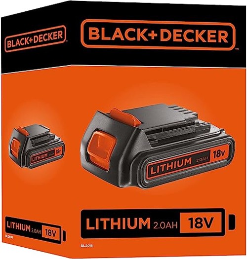 Black+Decker batterie 18V Li-Ion 2,0Ah