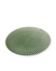 Dottir - Samsurium Dinner Plate green