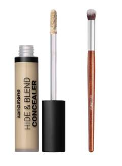 Sandstone - Hide & Blend Concealer C2 + Concealer Brush Vegan