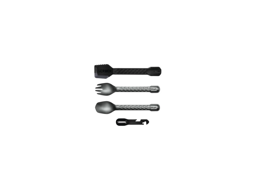 Cutlery set GERBER COMPLEAT - COOK EAT CLE AN TONG