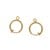 Me & My BOX - Mini Jewelry Kit Ear Clips - Pearl - 18K gold plated - BOX901020 thumbnail-3