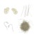 Me & My BOX - Mini Jewelry Kit Ear Hooks - Baroque Pearls - 925S silver plated - BOX901017 thumbnail-1