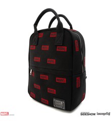Loungefly - Marvel Logo Aop Canvas Mini Backpack