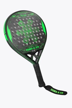 Osaka - Pro Tour Control Padel Racket - Black/Green