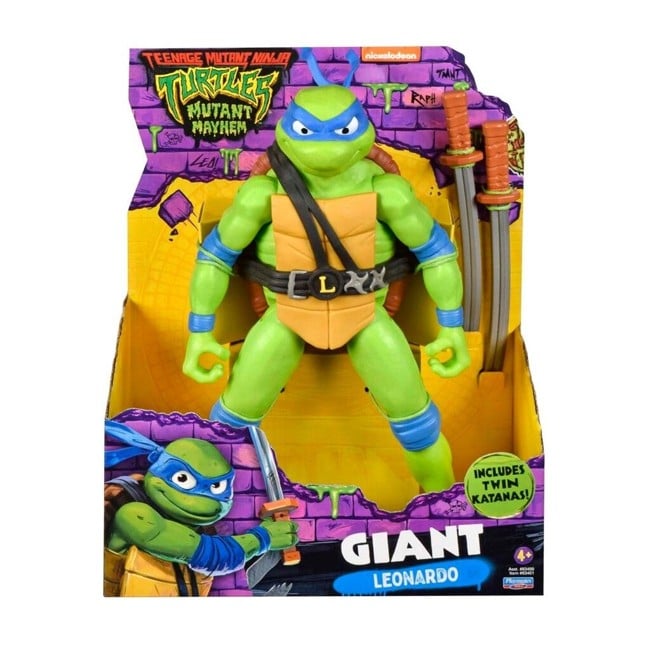 Turtles - Mutant Mayhem Giant Movie 30cm Figur - Leonardo