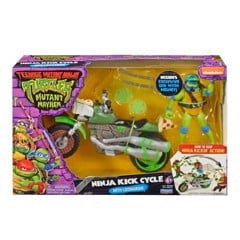 Turtles Mutant Mayhem - Vehicle with Figur - Leonardo