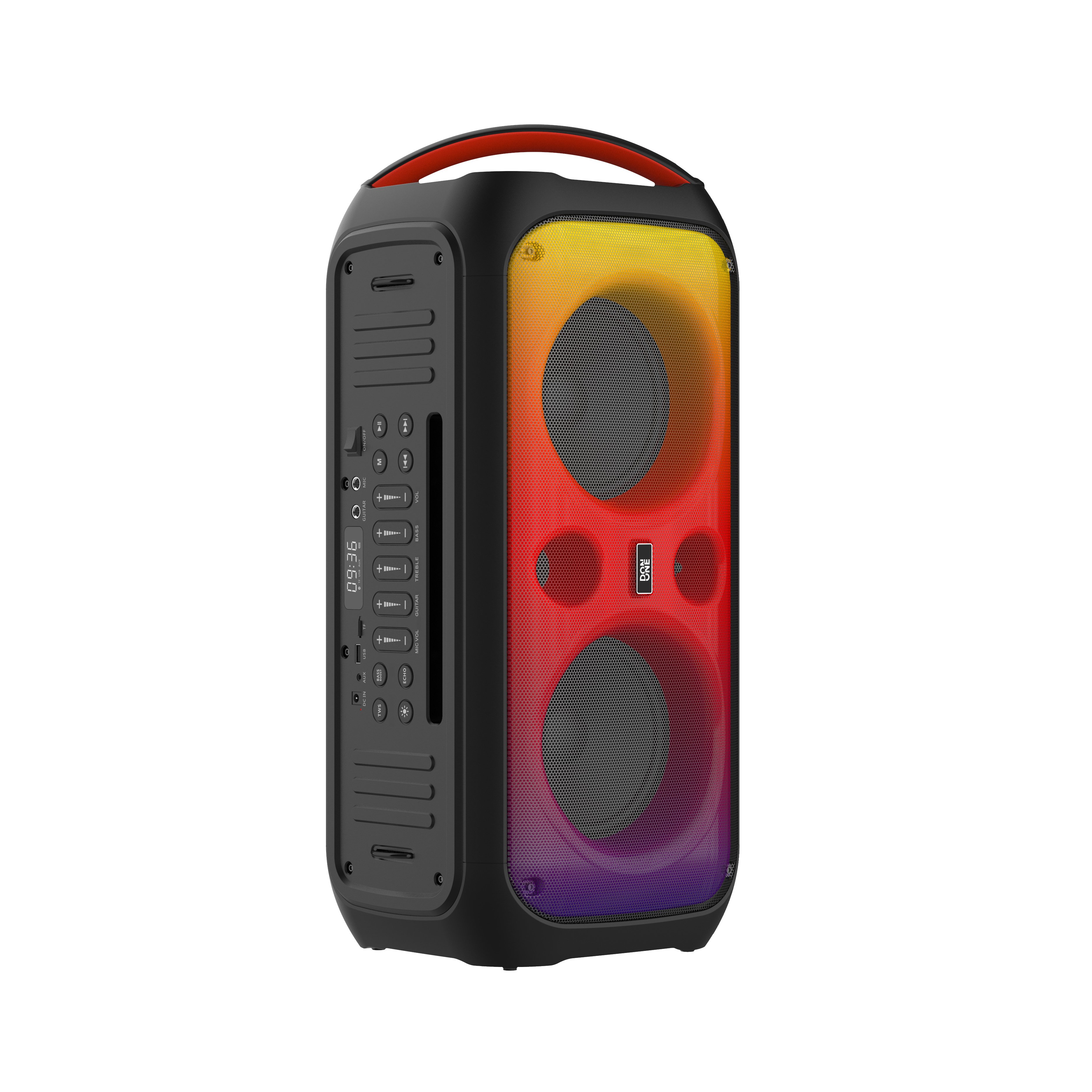 DON ONE - Party Speaker PS650 - Bluetooth festhøyttaler med LED RGB lys - Elektronikk