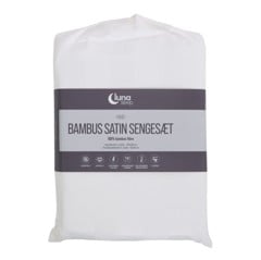 Luna Sleep - Bamboo satin bedding - White