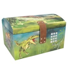 Dino World - Treasure Chest With Code, Sound And Light ( 0412115 )