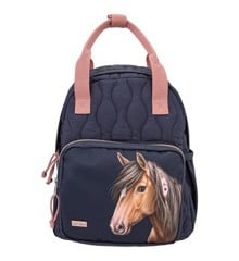 Miss Melody - Backpack with quilting NIGHT HORSES ( 0412512 )