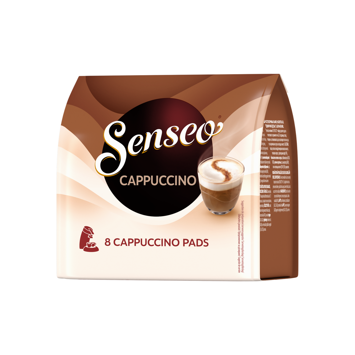 Senseo® Coffee Pads - Cappuccino - 8 pcs - Mat og drikke