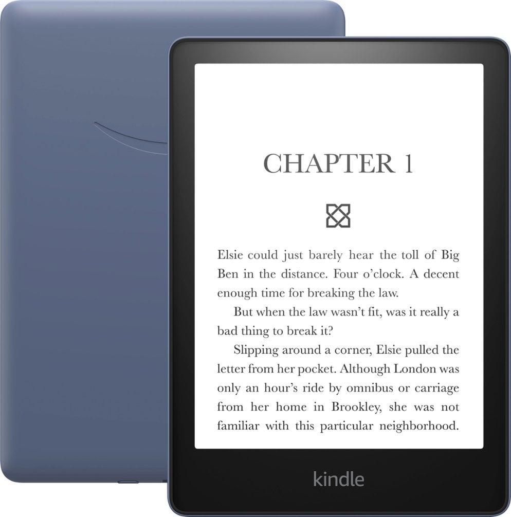 Buy  - Kindle Paperwhite - 16GB - 2023 - Denim - 6.8 - Free