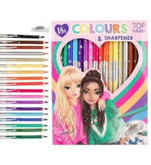 TOPModel - 18 Colouring Pencilswith sharpener - (0612215)