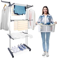 Scandinavian Collection - Drying rack with 3 levels