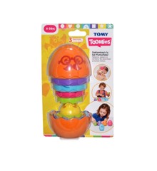 Toomies - Hide & Squeak Nesting Eggs - Orange