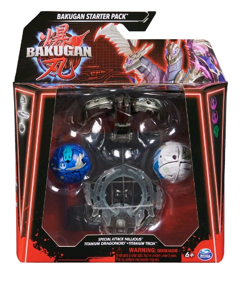 Bakugan - Special Attack Nillious, Titanium Dragonoid & Titanium Trox