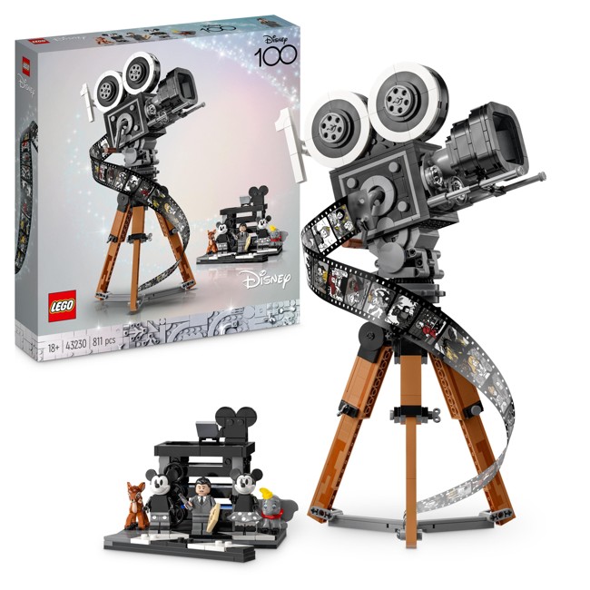 LEGO Disney - Hyllning till Walt Disney – kamera (43230)