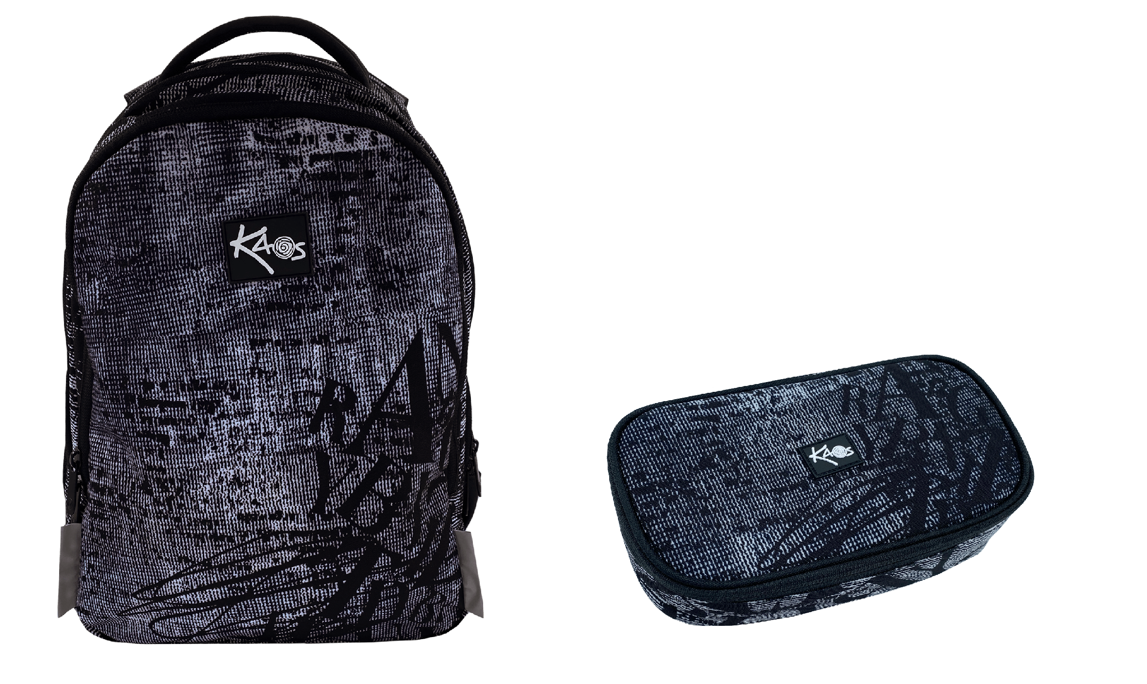 KAOS - Backpack 2-in-1 (36L)&Pencilcase - Fiction - Leker