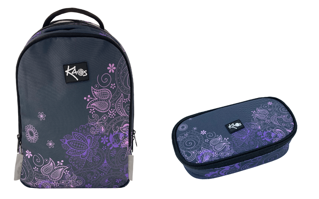 KAOS - Backpack 2-in-1 (36L) & Pencilcase - Mystify