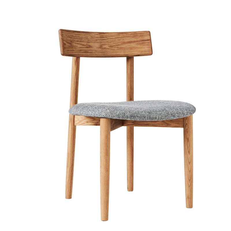 Muubs - Tetra Dining chair - Nature / Concrete
