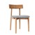 Muubs - Tetra Dining chair - Nature / Concrete thumbnail-1
