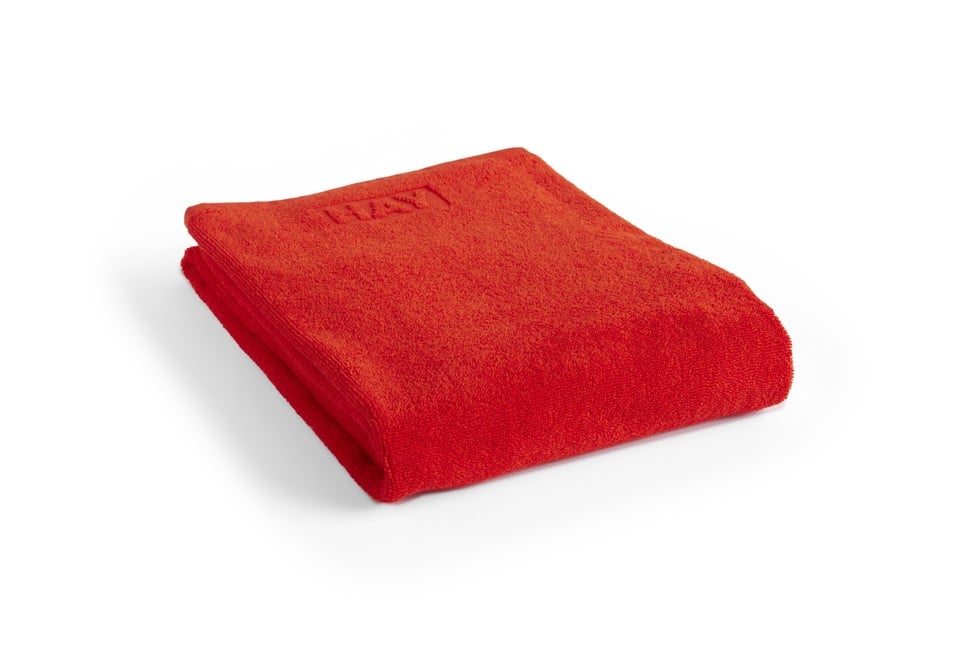 HAY - Mono Bath Towel 70x140 cm - Poppy red