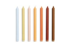 HAY - Gradient Candle - Set of 7 - Rainbow - E