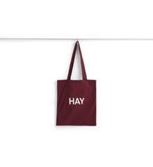 HAY - Tote Bag Taske - Mørkerød