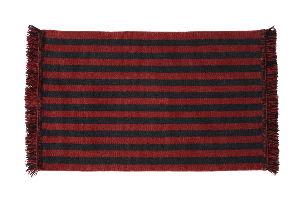 HAY - Stripes and Stripes Wool - 52 x 95 cm - Cherry