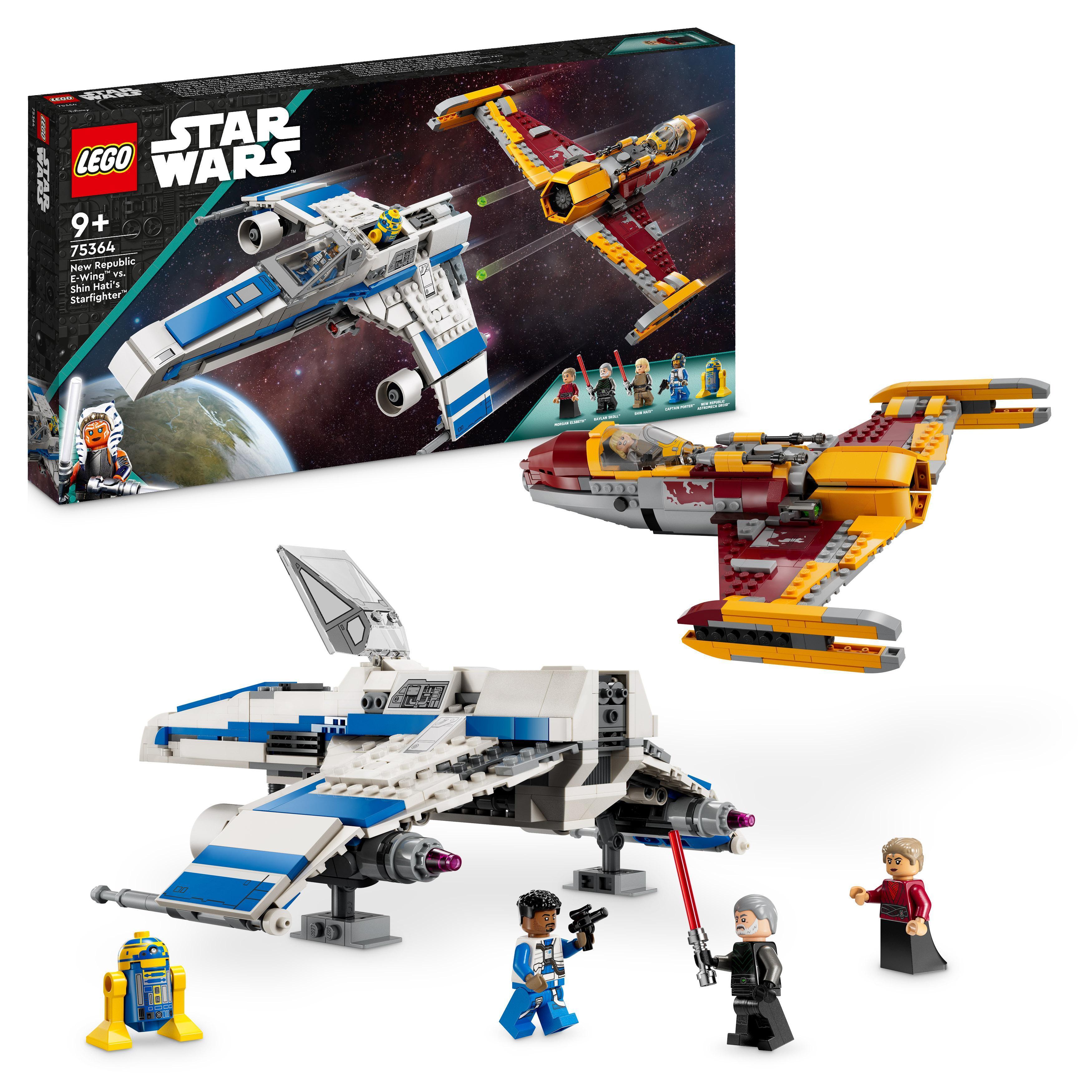 LEGO Star Wars - Den nye republikkens E-Wing™ mot Shin Hatis Starfighter™ (75364) - Leker