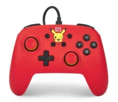 PowerA Wired Controller - Laughing Pikachu /Nintendo Switch